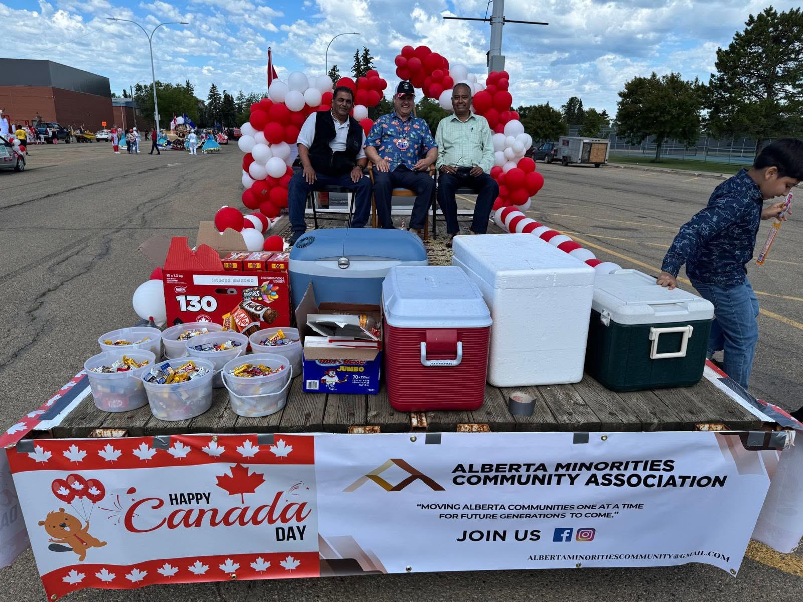 Canada Day float